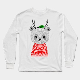 My Dear Deer Panda Long Sleeve T-Shirt